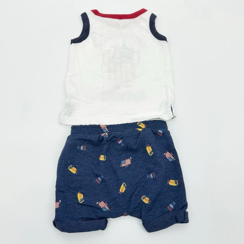 Old Navy and Gymboree Patriotic Baby Outfit Set Size 6-12 Months